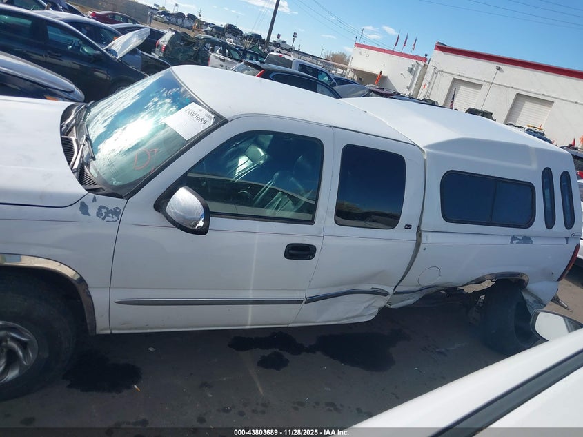 1999 GMC Sierra 1500 Sle VIN: 2GTEK19T7X1532122 Lot: 43803689