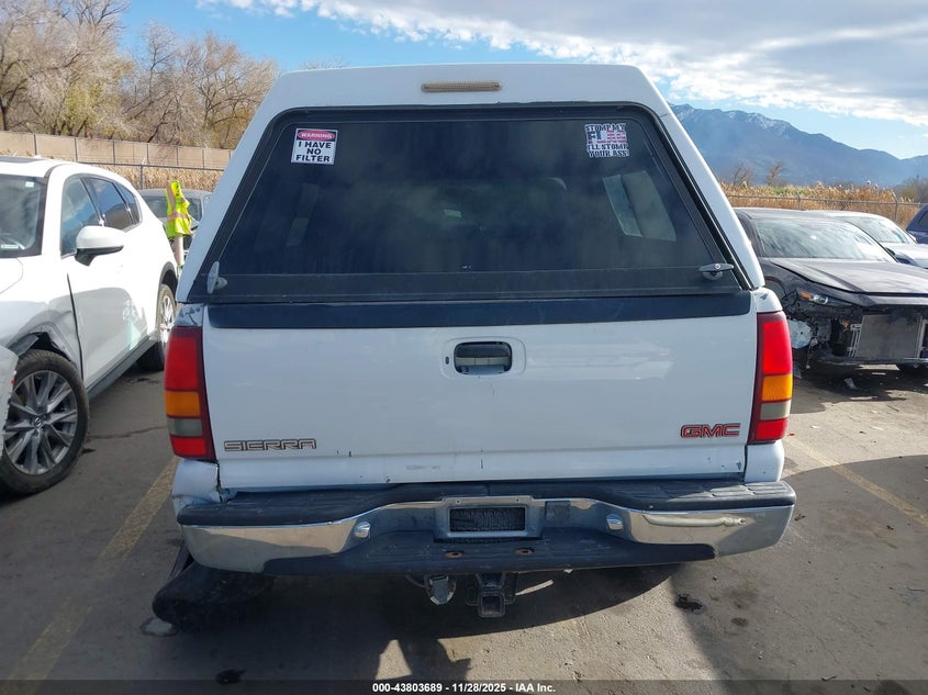 1999 GMC Sierra 1500 Sle VIN: 2GTEK19T7X1532122 Lot: 43803689
