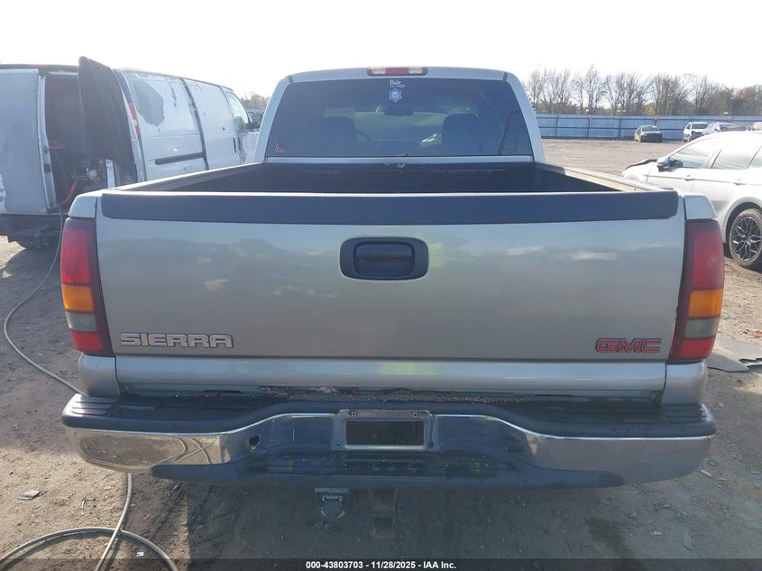 2002 GMC Sierra 1500 Sle VIN: 2GTEK19T921370504 Lot: 43803703