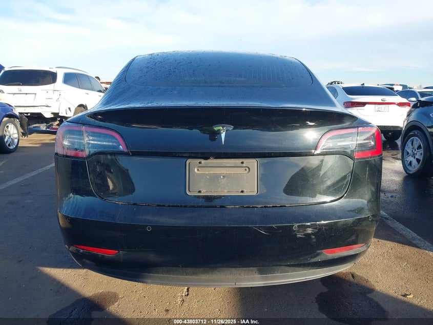 2020 Tesla Model 3 Standard Range Plus Rear-Wheel Drive/Standard Range Rear-Wheel Drive VIN: 5YJ3E1EA8LF630022 Lot: 43803712