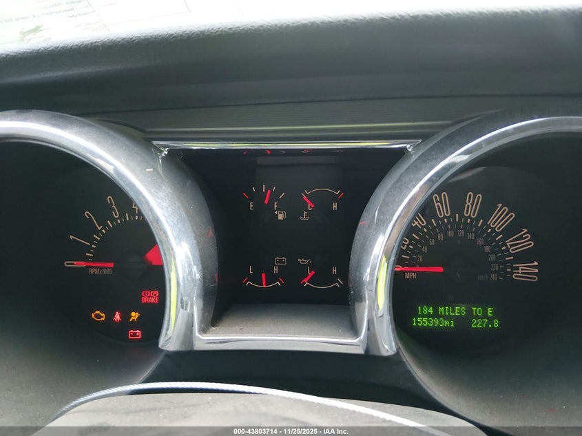 2006 Ford Mustang Gt VIN: 1ZVFT82H765247687 Lot: 43803714