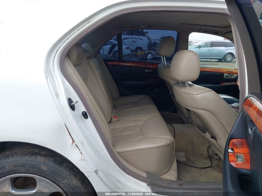 2001 Lexus Ls 430 VIN: JTHBN30F610006434 Lot: 43803725