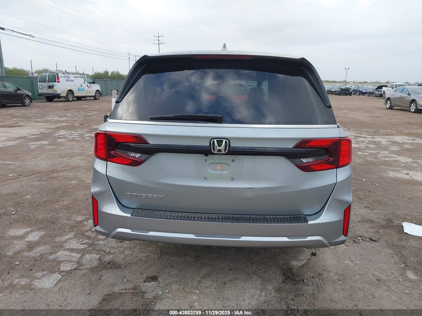 2025 Honda Odyssey Ex-L VIN: 5FNRL6H63SB071224 Lot: 43803789