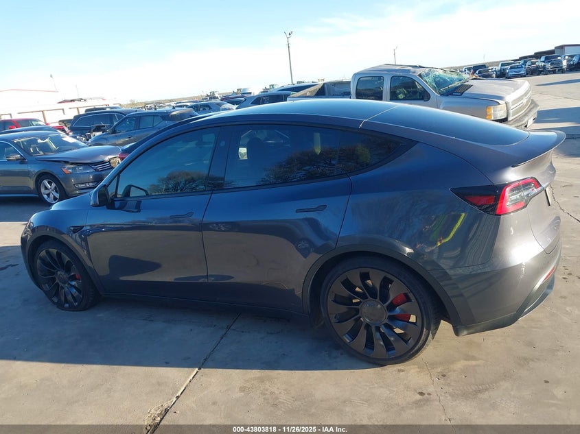 2023 Tesla Model Y Performance Dual Motor All-Wheel Drive VIN: 7SAYGDEF0PF841141 Lot: 43803818