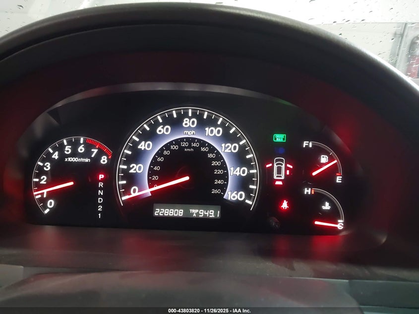 2010 Honda Odyssey Ex VIN: 5FNRL3H46AB092418 Lot: 43803820