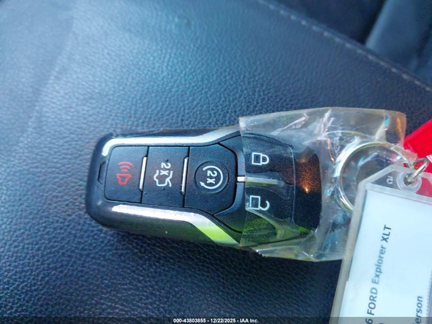2016 Ford Explorer Xlt VIN: 1FM5K8D81GGA43905 Lot: 43803855
