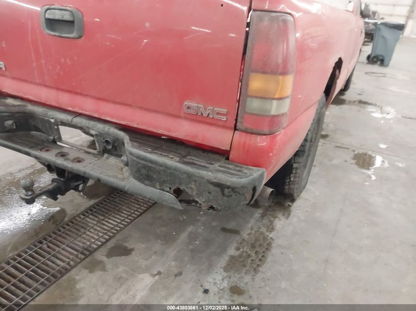 2002 GMC Sierra 1500 Standard VIN: 1GTEC19V92E167996 Lot: 43803861