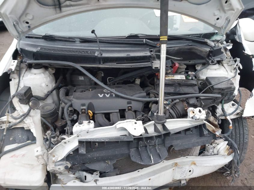 2008 Toyota Yaris VIN: JTDJT923585192568 Lot: 43803882