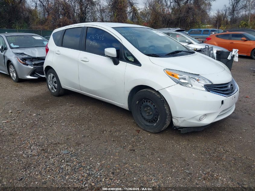 NISSAN VERSA NOTE S (SR)/S PLUS/SL/SR/SV