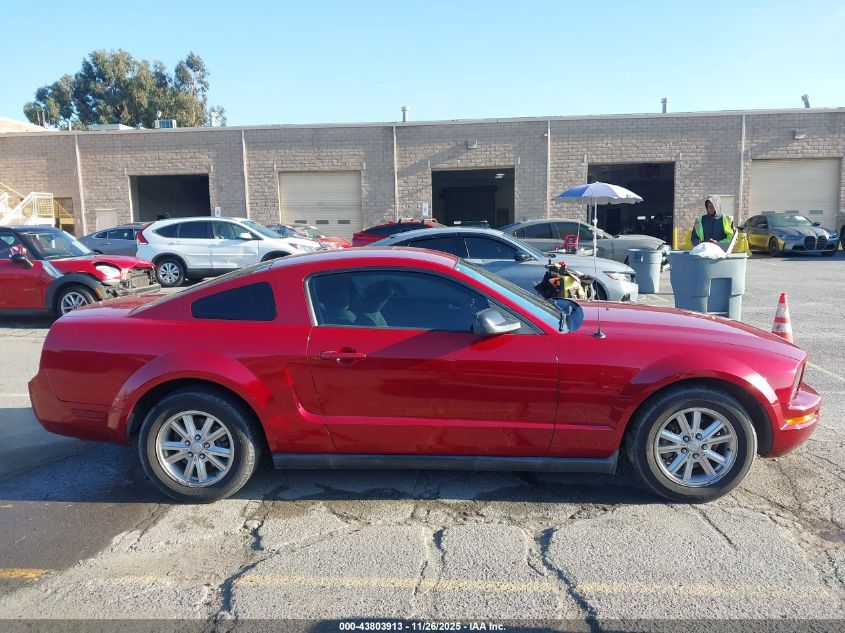 2008 Ford Mustang V6 Deluxe/V6 Premium VIN: 1ZVHT80N085166177 Lot: 43803913