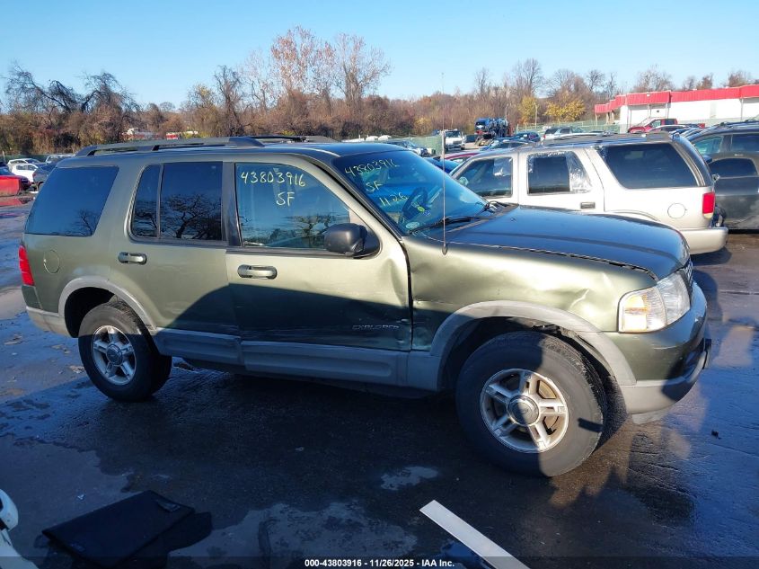 2002 Ford Explorer Xlt VIN: 1FMZU63E82UB61984 Lot: 43803916