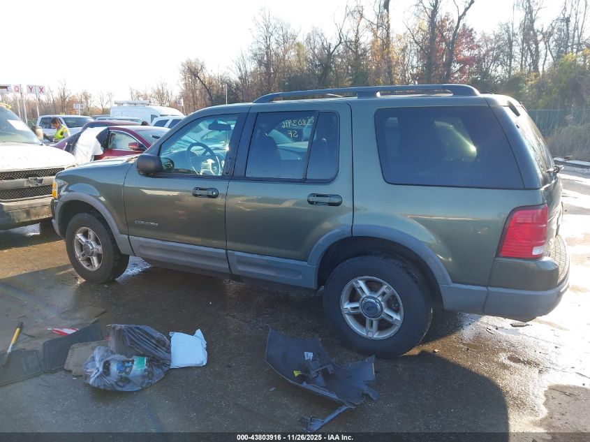 2002 Ford Explorer Xlt VIN: 1FMZU63E82UB61984 Lot: 43803916