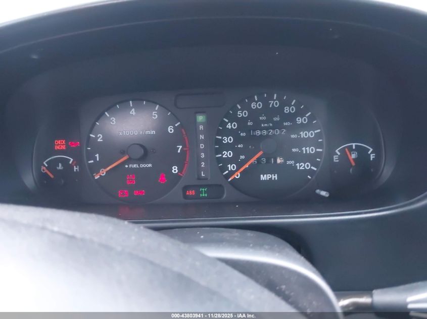 1999 Honda Passport Ex/Lx VIN: 4S6CM58W2X4404849 Lot: 43803941