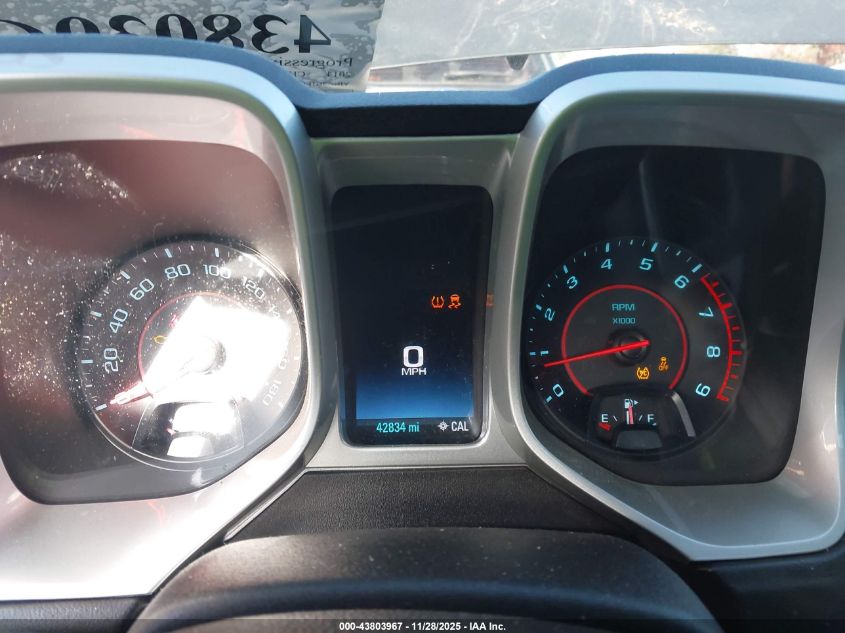 2014 Chevrolet Camaro 2Ss VIN: 2G1FT1EW3E9133121 Lot: 43803967