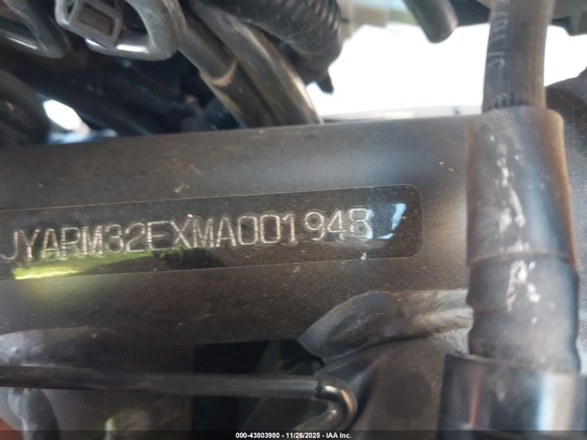 2021 Yamaha Mt07 VIN: JYARM32EXMA001948 Lot: 43803980