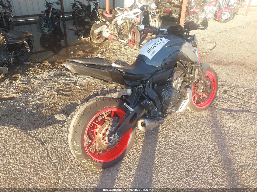 2021 YAMAHA MT07 689 CC(VIN: JYARM32EXMA001948