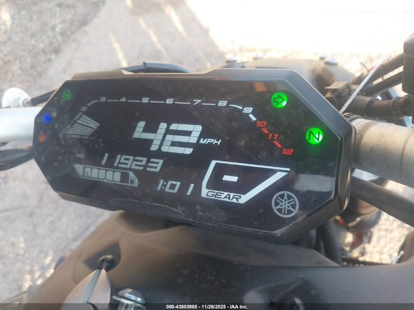 2021 Yamaha Mt07 VIN: JYARM32EXMA001948 Lot: 43803980