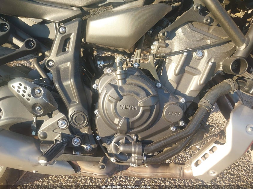 2021 Yamaha Mt07 VIN: JYARM32EXMA001948 Lot: 43803980
