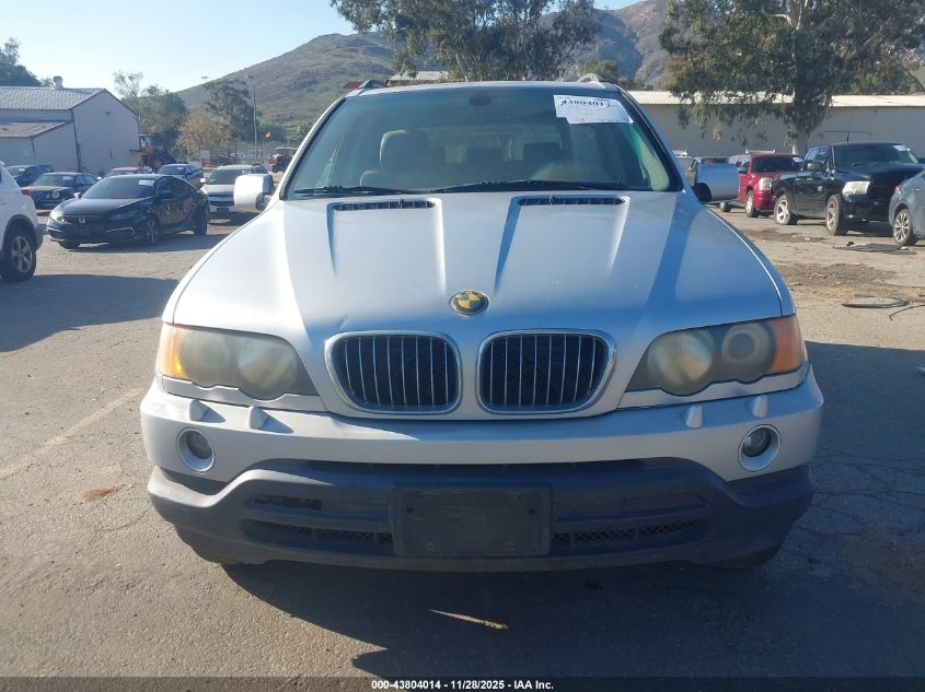 2003 BMW X5 3.0I VIN: 5UXFA53503LV94747 Lot: 43804014