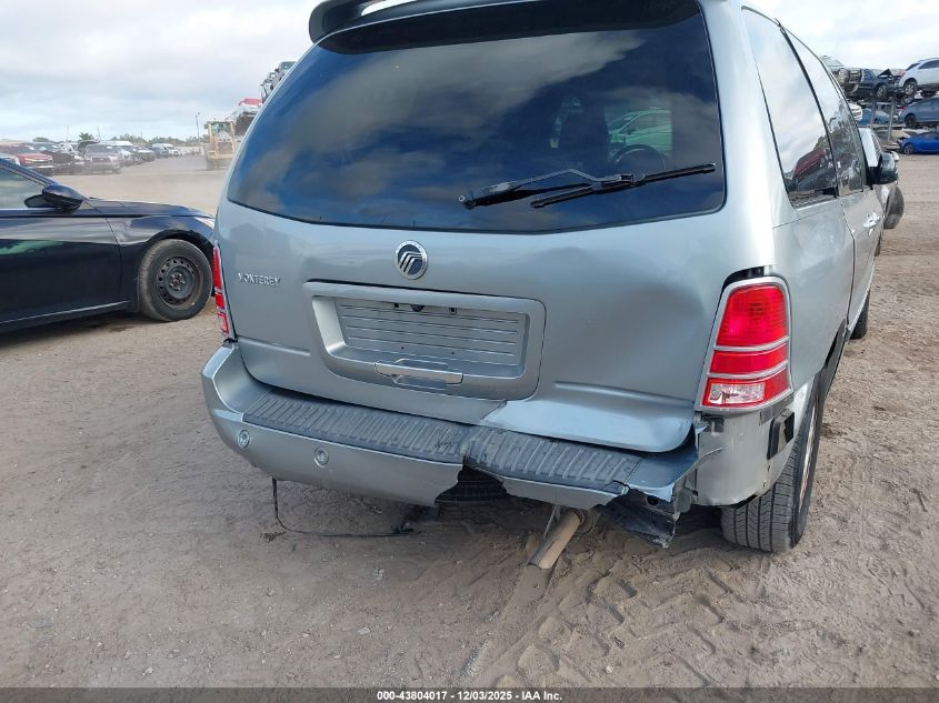 2007 Mercury Monterey Luxury VIN: 2MRDA222X7BJ00380 Lot: 43804017