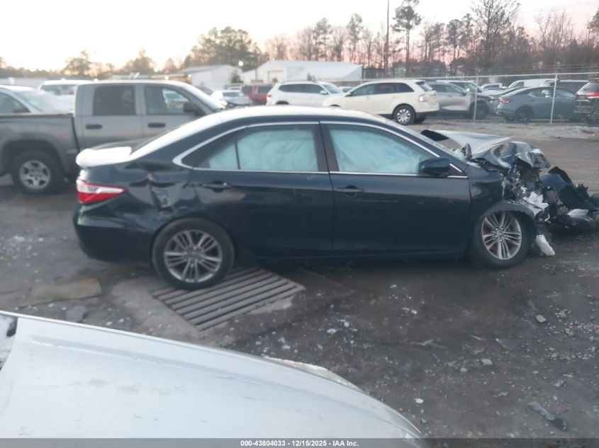 2015 Toyota Camry Se VIN: 4T1BF1FK5FU078387 Lot: 43804033