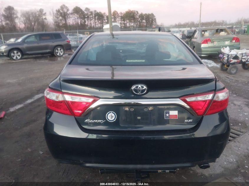 2015 Toyota Camry Se VIN: 4T1BF1FK5FU078387 Lot: 43804033