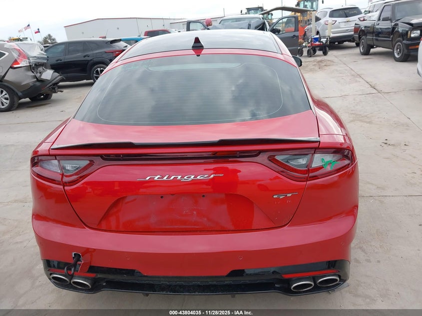 2018 Kia Stinger Gt2 VIN: KNAE55LC1J6020490 Lot: 43804035