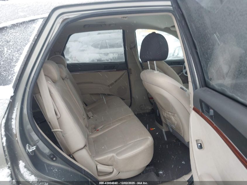 2008 Hyundai Veracruz Gls/Limited/Se VIN: KM8NU13C28U072923 Lot: 43804040