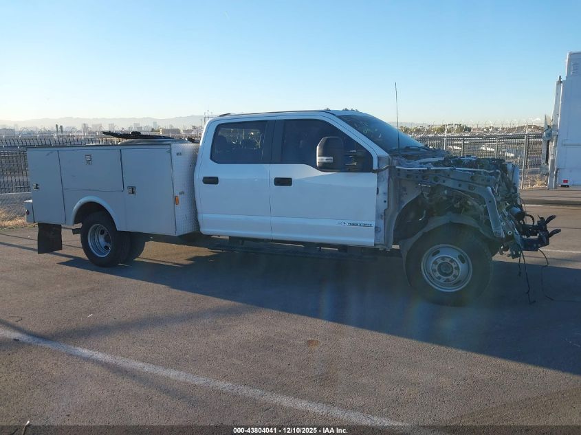 2022 Ford F-350 Chassis Xl VIN: 1FD8W3HT0NEE91077 Lot: 43804041