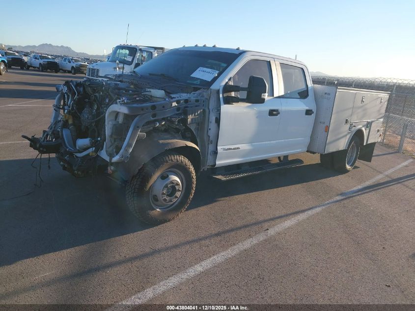 2022 Ford F-350 Chassis Xl VIN: 1FD8W3HT0NEE91077 Lot: 43804041