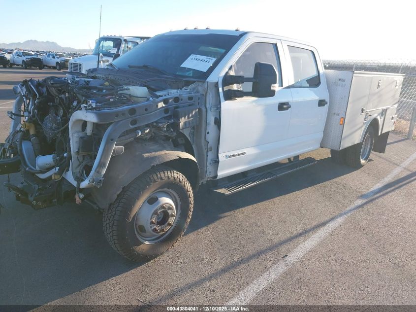 2022 Ford F-350 Chassis Xl VIN: 1FD8W3HT0NEE91077 Lot: 43804041