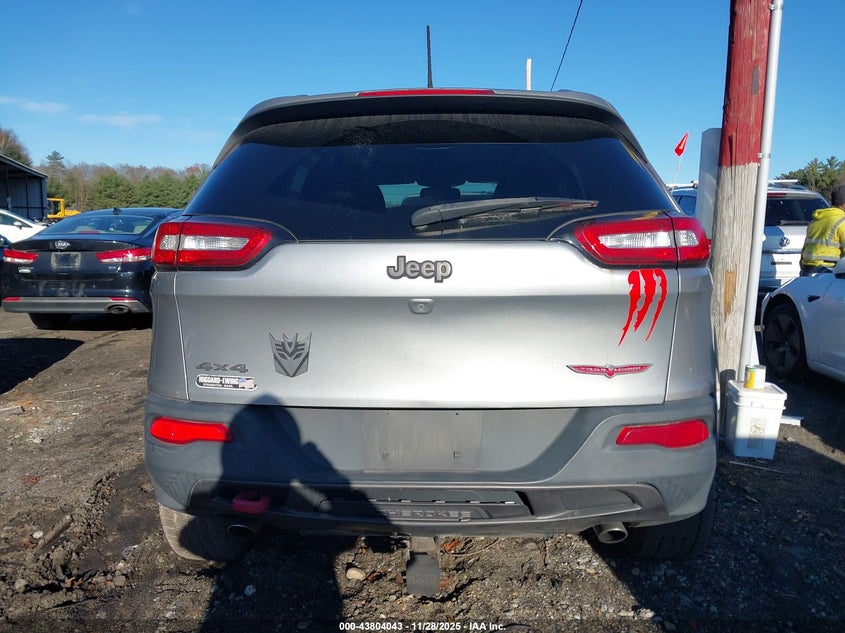 2014 Jeep Cherokee Trailhawk VIN: 1C4PJMBS8EW185517 Lot: 43804043