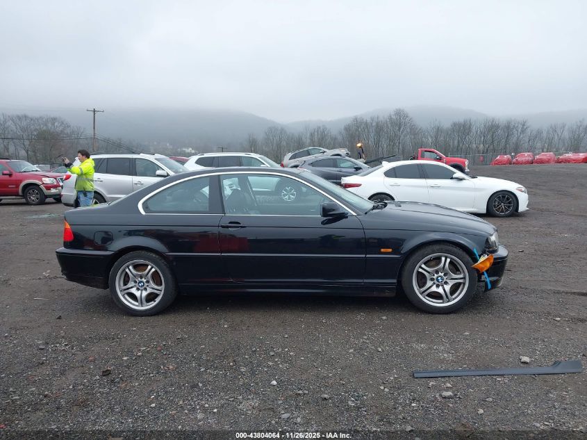 2001 BMW 330Ci VIN: WBABN53411JU23457 Lot: 43804064