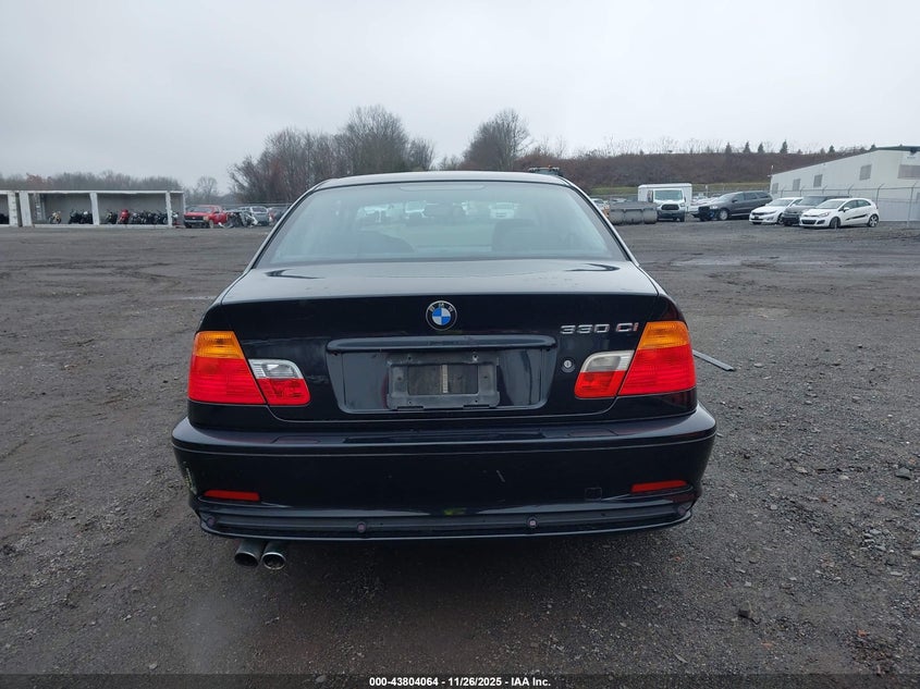 2001 BMW 330Ci VIN: WBABN53411JU23457 Lot: 43804064