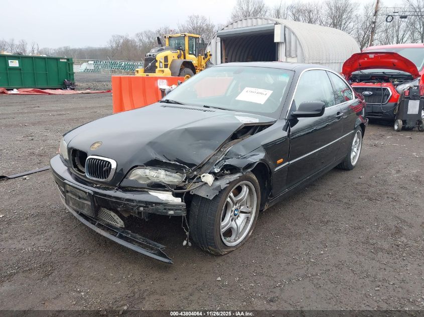 2001 BMW 330Ci VIN: WBABN53411JU23457 Lot: 43804064