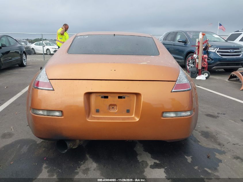 2006 Nissan 350Z VIN: JN1AZ34D36M310446 Lot: 43804065