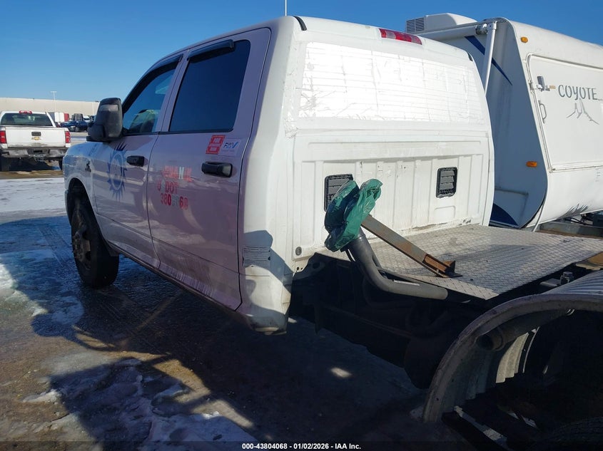 2023 Ram 3500 Ram Tradesman 4X4 8' Box white Lot 111043804068 Vin 3C63RRGL9PG648621
