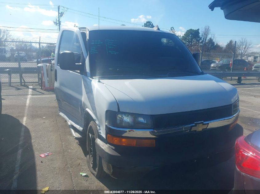 2019 Chevrolet Express 2500 Work Van VIN: 1GCWGAFG5K1344758 Lot: 43804077