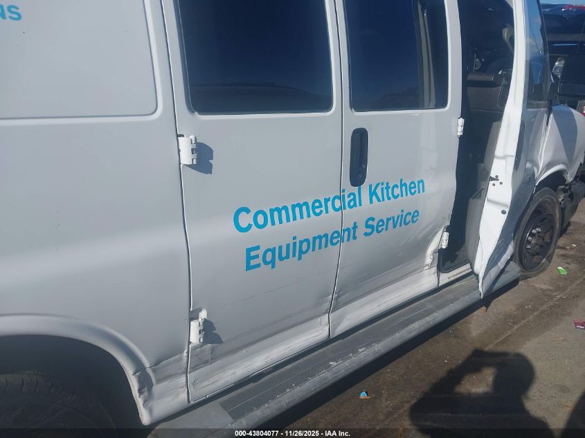 2019 Chevrolet Express 2500 Work Van VIN: 1GCWGAFG5K1344758 Lot: 43804077