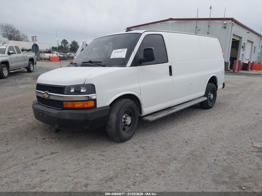 Vin: 1gcwgafg5k1344758, lot: 44299535, chevrolet express 2500 work van 20192