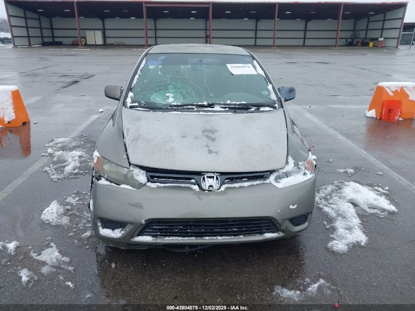 2006 Honda Civic Lx VIN: 2HGFG12676H536723 Lot: 43804079