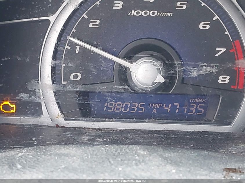 2006 Honda Civic Lx VIN: 2HGFG12676H536723 Lot: 43804079