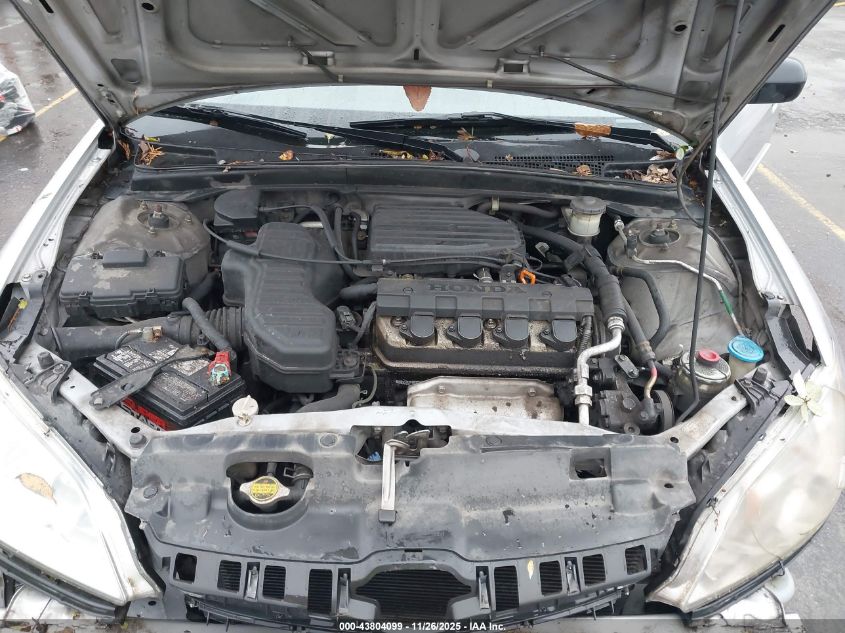 2005 Honda Civic Lx VIN: 2HGES16555H623739 Lot: 43804099