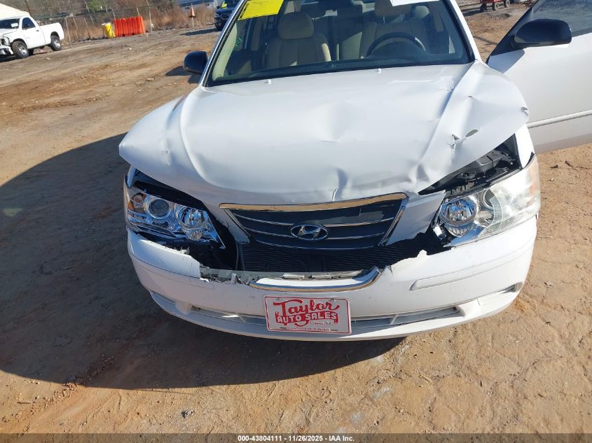 2009 Hyundai Sonata Gls VIN: 5NPET46C49H509868 Lot: 43804111