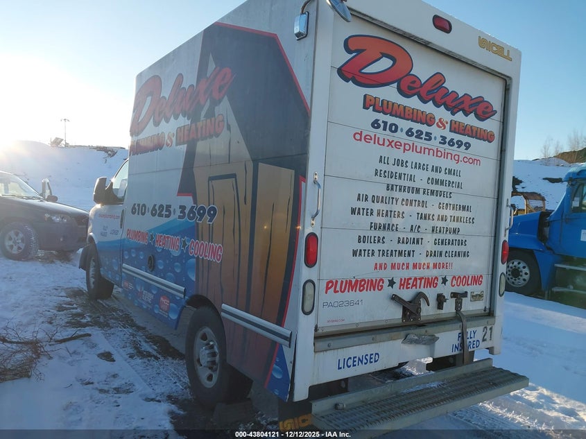 2012 Chevrolet Express Cutaway Work Van