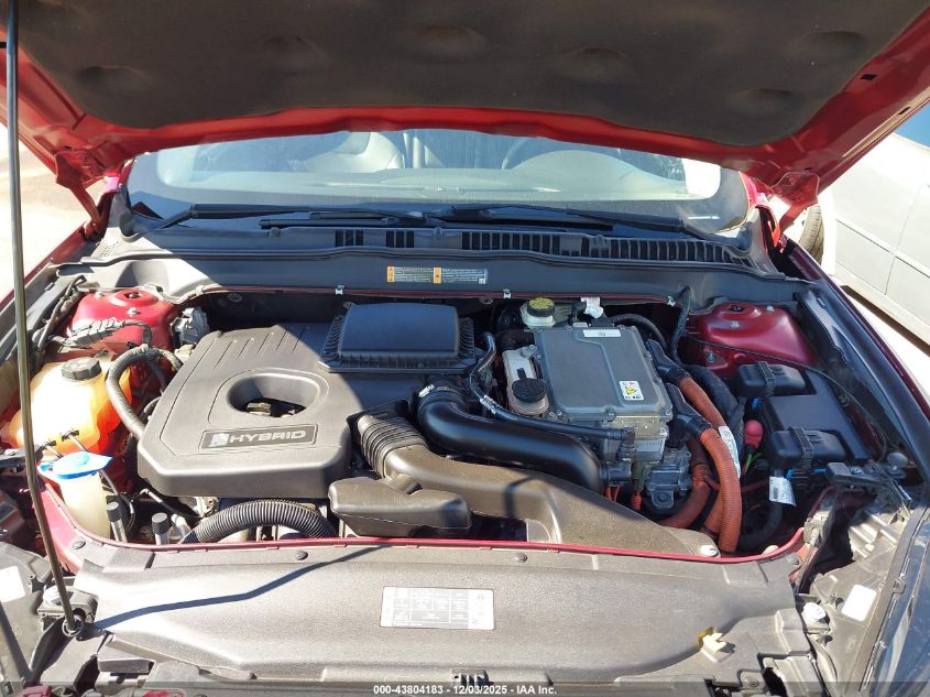 2014 Ford Fusion Hybrid Titanium VIN: 3FA6P0RU5ER366805 Lot: 43804183