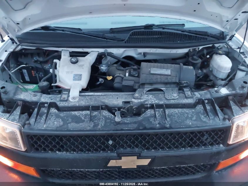 2019 Chevrolet Express 2500 Work Van VIN: 1GCWGAFG8K1276410 Lot: 43804192