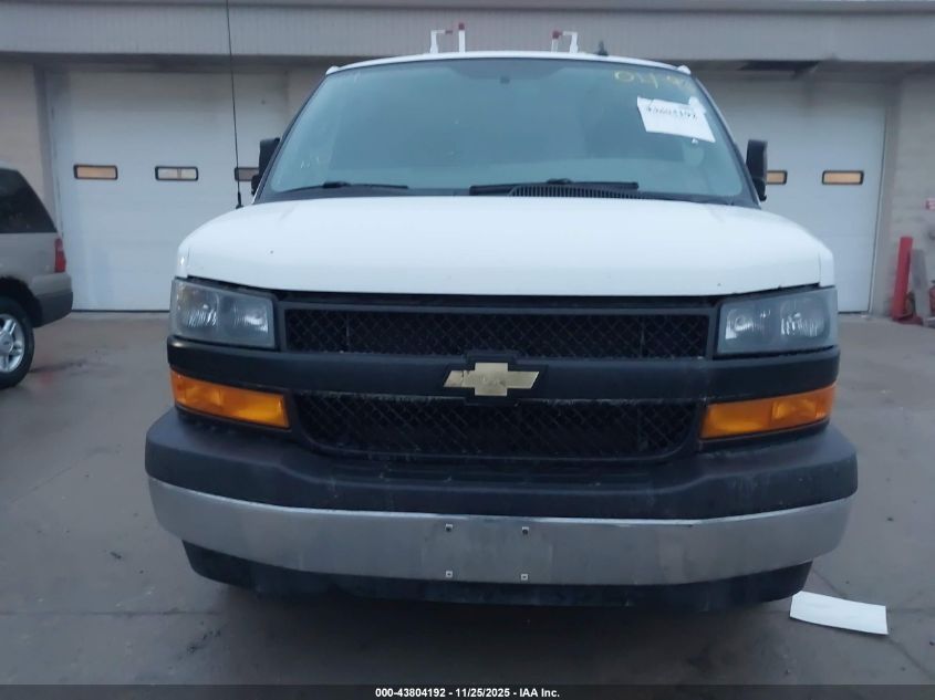 2019 Chevrolet Express 2500 Work Van VIN: 1GCWGAFG8K1276410 Lot: 43804192
