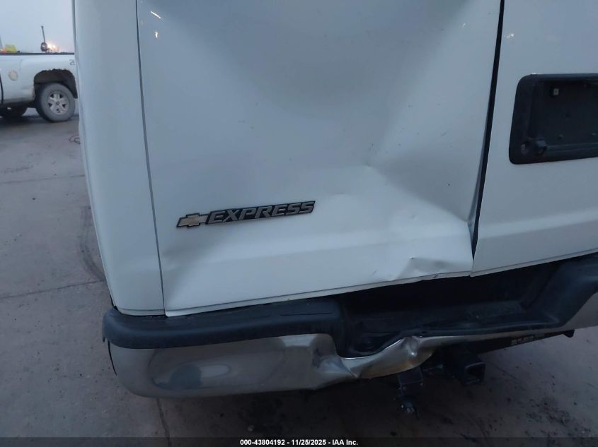 2019 Chevrolet Express 2500 Work Van VIN: 1GCWGAFG8K1276410 Lot: 43804192