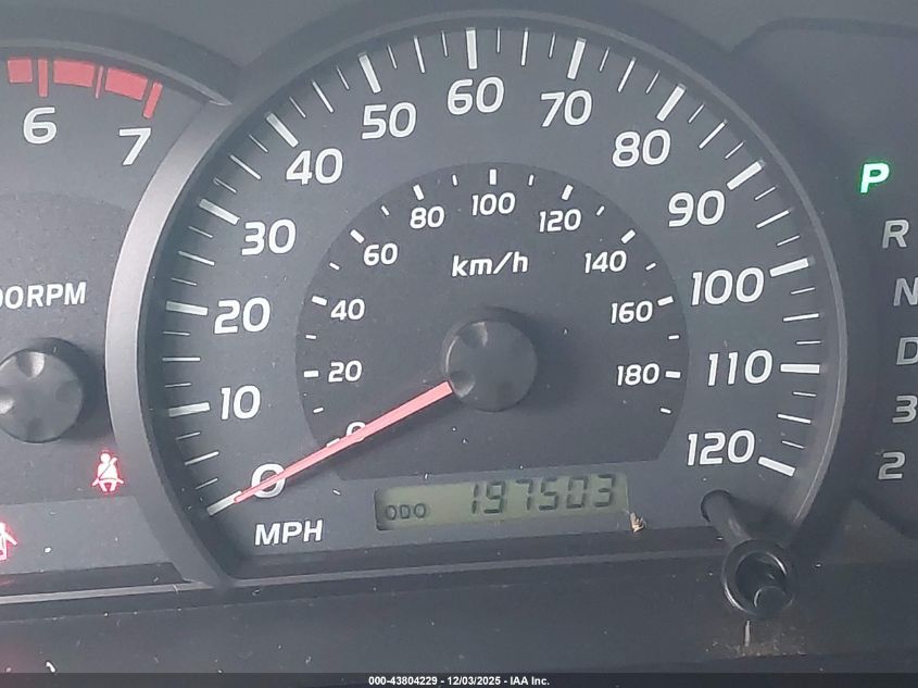 2005 Toyota Tundra Sr5 V8 VIN: 5TBDT44175S492283 Lot: 43804229